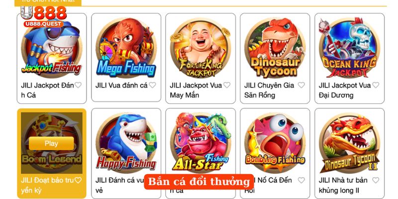 Bắn cá đổi thưởng