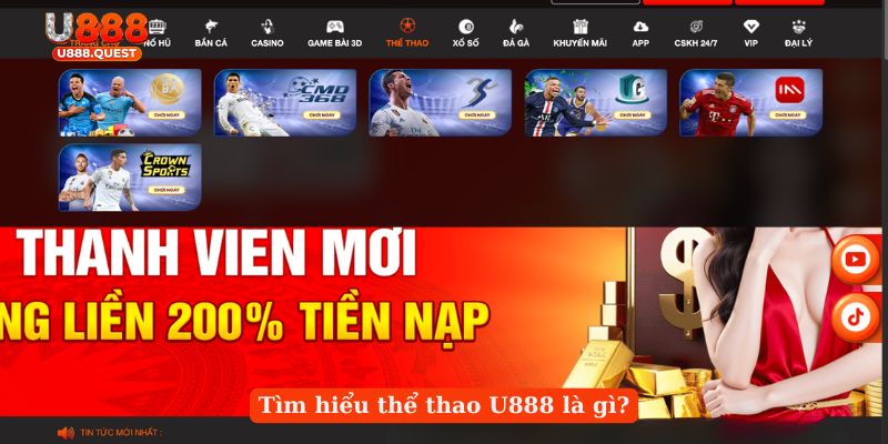 Tìm hiểu thể thao U888 là gì?